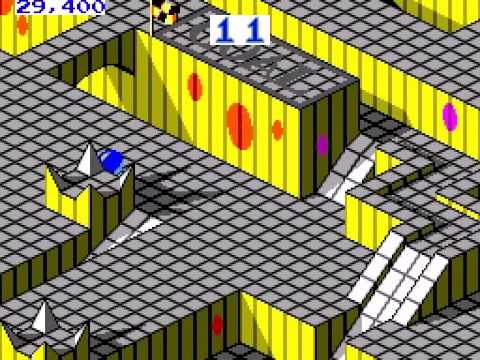 Screen de Marble Madness sur Master System