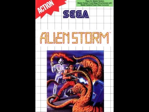 Alien Storm sur Master System PAL