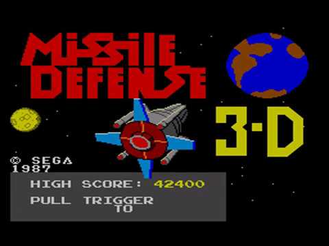 Screen de Missile Defense 3-D sur Master System