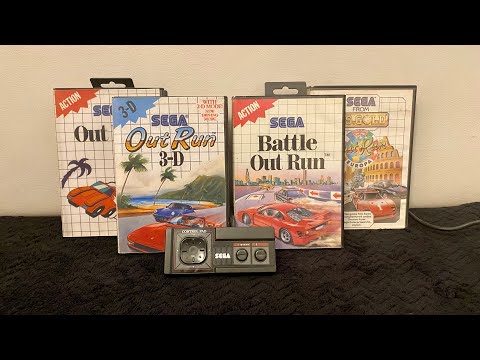 OutRun 3-D sur Master System PAL