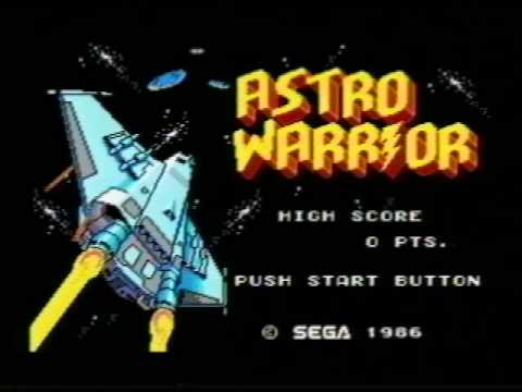 Screen de Pit Pot & Astro Warrior sur Master System