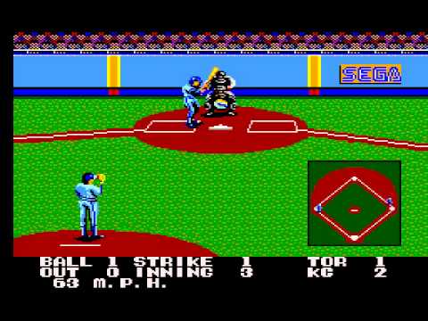 Screen de American Baseball sur Master System