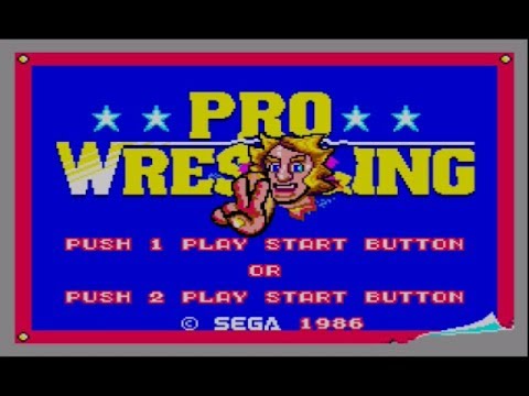 Screen de Pro Wrestling sur Master System