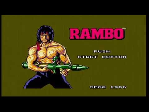 Rambo : First Blood Part II sur Master System PAL