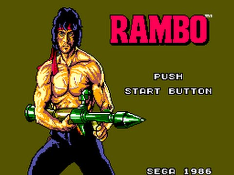Rambo 3 sur Master System PAL