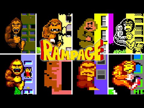 Screen de Rampage sur Master System