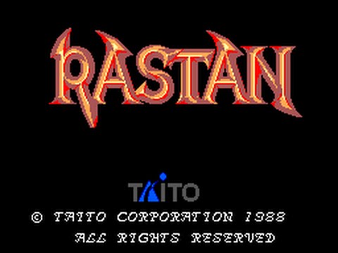Screen de Rastan sur Master System
