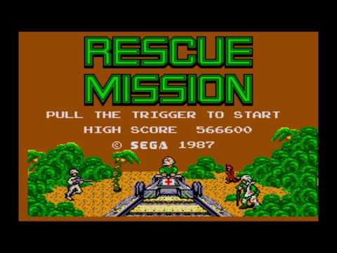 Screen de Rescue Mission sur Master System