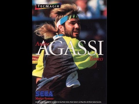 Photo de Andre Agassi Tennis sur Master System