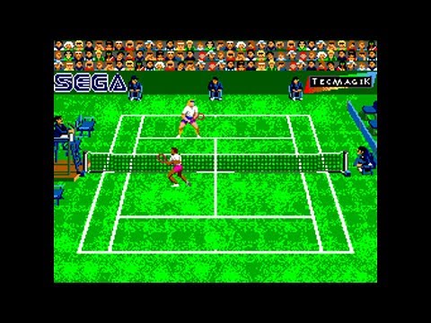 Screen de Andre Agassi Tennis sur Master System