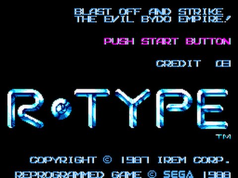 Image du jeu R-Type sur Master System PAL
