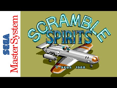 Scène de jeu de Scramble Spirits sur Master System