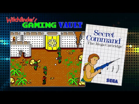 Scène de jeu de Secret Command sur Master System