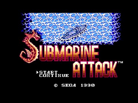 Screen de Submarine Attack sur Master System
