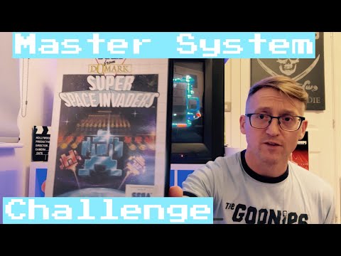 Super Space Invaders sur Master System PAL