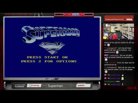 Superman : The Man of Steel sur Master System PAL
