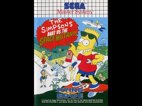 Aperçu du jeu The Simpsons: Bart vs. the Space Mutants sur Master System