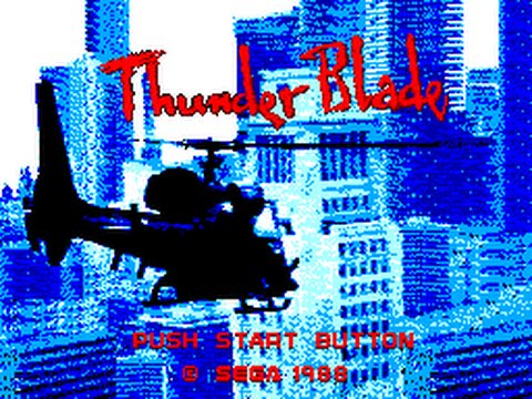 Photo de Thunderblade sur Master System
