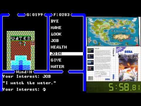 Screen de Ultima IV : Quest of the Avatar sur Master System