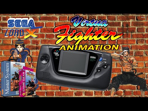 Screen de Virtua Fighter Animation sur Master System