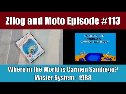 Where in the World is Carmen Sandiego ? sur Master System PAL