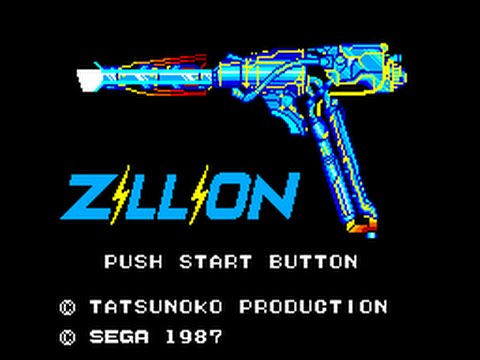 Screen de Zillion 2 sur Master System