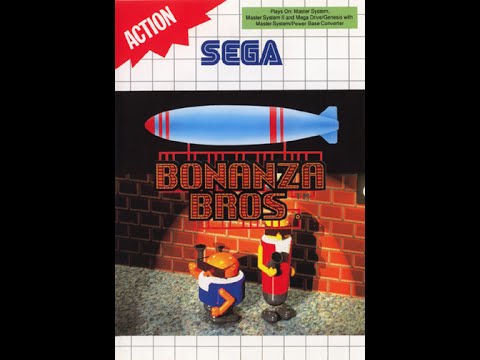 Bonanza Bros sur Master System PAL