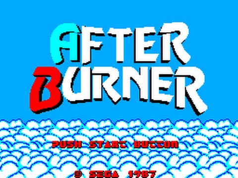 Image du jeu After Burner sur Master System PAL