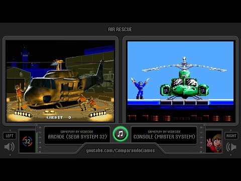 Air Rescue sur Master System PAL