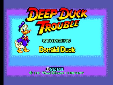 Photo de Deep Duck Trouble starring Donald Duck sur Master System
