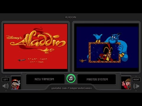 Screen de Aladdin sur Master System