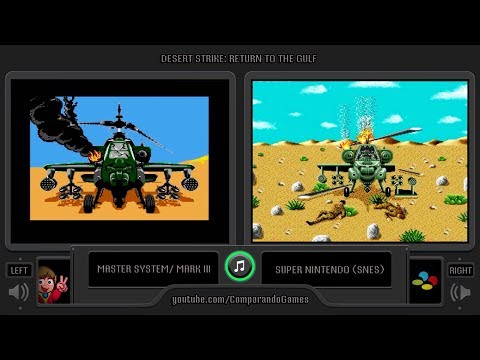 Image du jeu Desert Strike sur Master System PAL