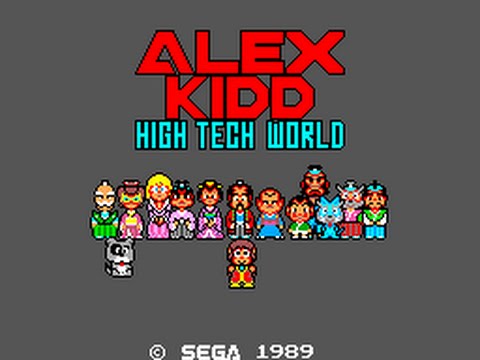 Photo de Alex Kidd : High Tech World sur Master System