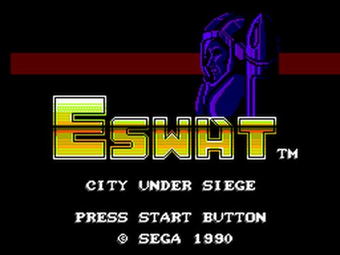 Photo de E-SWAT sur Master System
