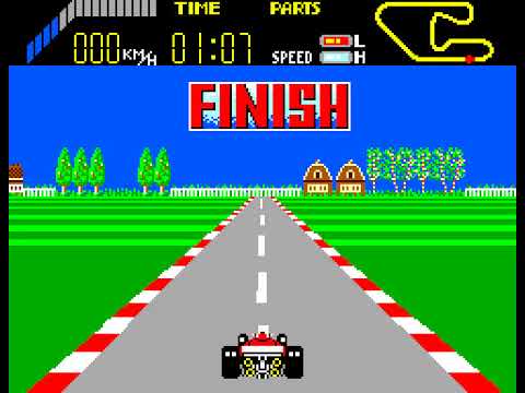 Image du jeu F1 sur Master System PAL