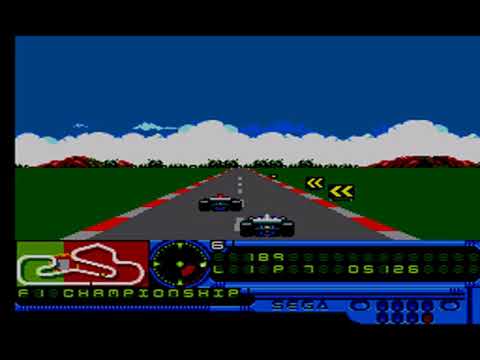F1 sur Master System PAL