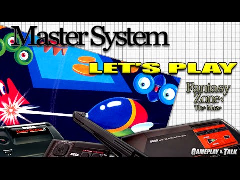 Fantasy Zone : the Maze sur Master System PAL
