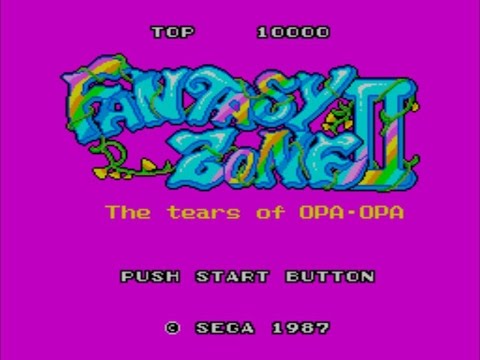 Screen de Fantasy Zone 2 sur Master System