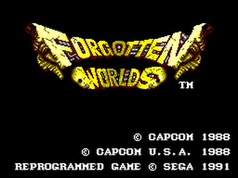 Photo de Forgotten Worlds sur Master System
