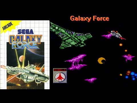 Screen de Galaxy Force sur Master System
