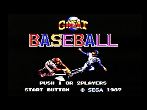 Image du jeu Great Baseball sur Master System PAL