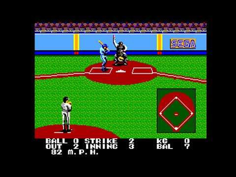 Screen de Great Baseball sur Master System