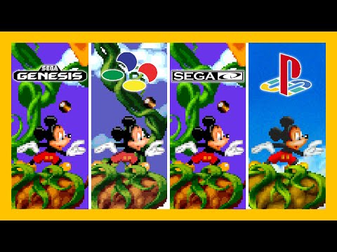 Mickey Mania: The Timeless Adventures of Mickey Mouse sur SEGA Mega-CD