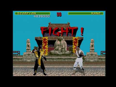 Capture de Mortal Kombat sur Mega CD