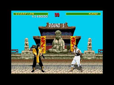 Illustration vidéo de Mortal Kombat sur Mega CD