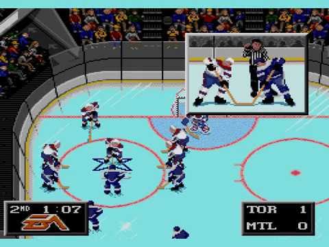 NHL 94 sur SEGA Mega-CD