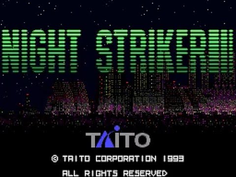 Screen de Night Striker sur Mega CD
