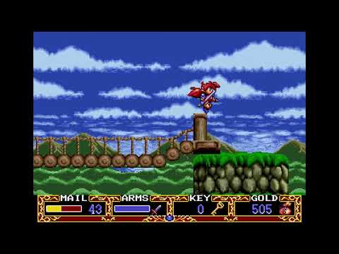 Illustration vidéo de Popful Mail: Magical Fantasy Adventure sur Mega CD