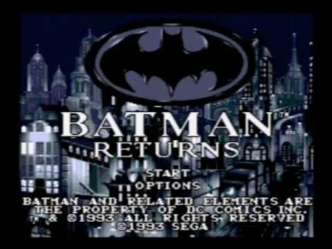 Screen de Batman Returns sur Mega CD