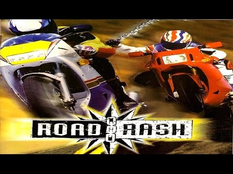 Scène de jeu de Road Rash sur Mega CD
